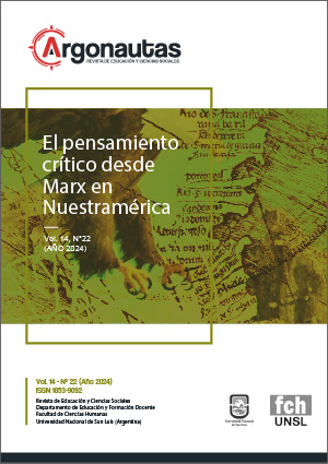 					Ver Vol. 14 Núm. 22 (2024): El pensamiento crítico desde Marx en Nuestramérica
				