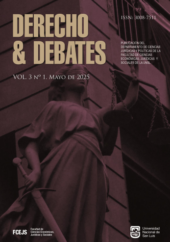 					Ver Vol. 3 Núm. 1: Revista Digital de Derecho y Debates
				