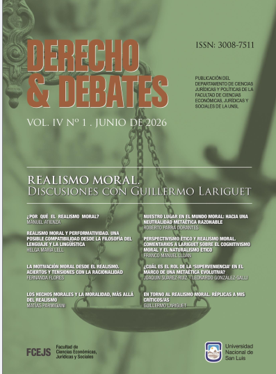 					Ver Vol. 4 Núm. 1: Revista Digital de Derecho y Debates
				